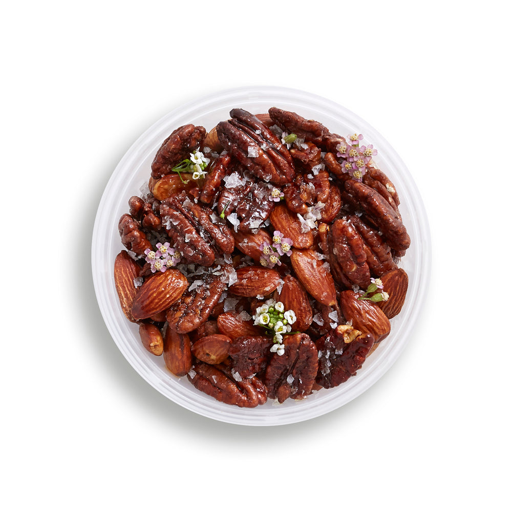 Sweet and Spicy Almonds, Pecans, & Walnuts (V, GF)