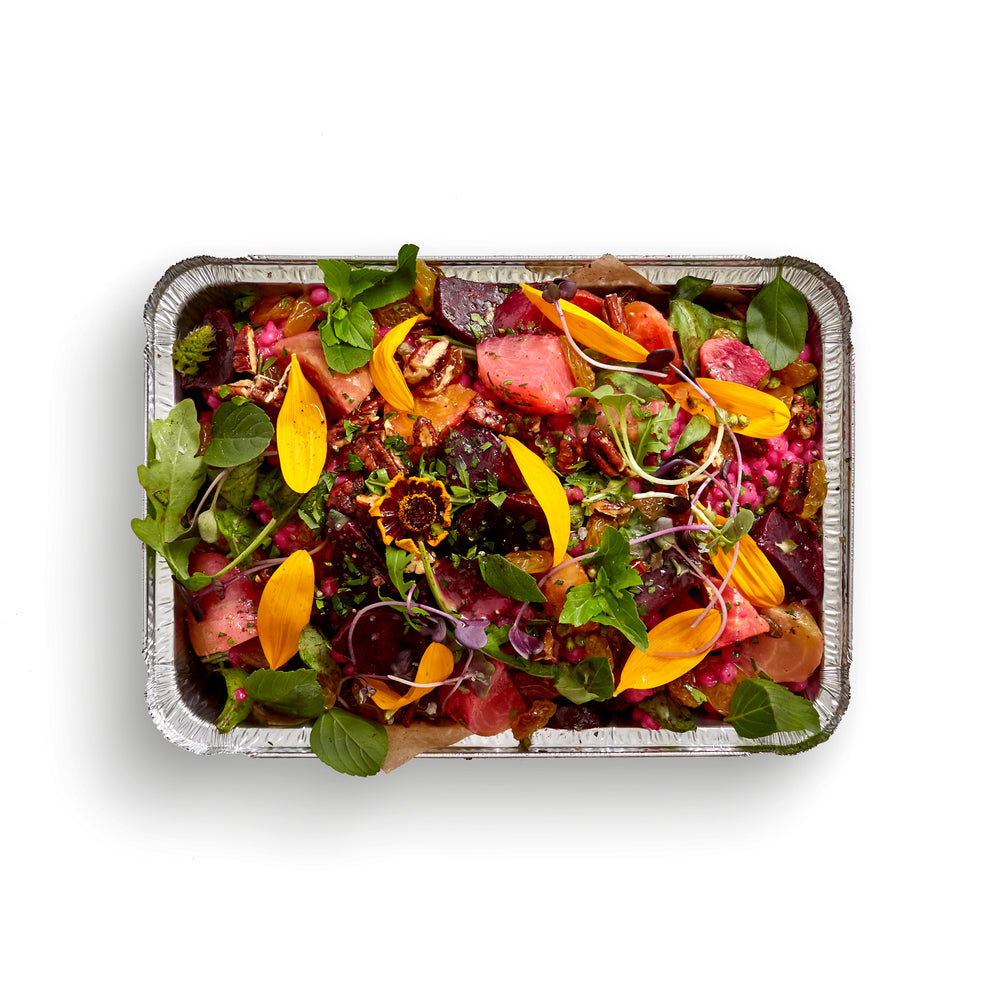 Vegan Beet Couscous Salad (V)