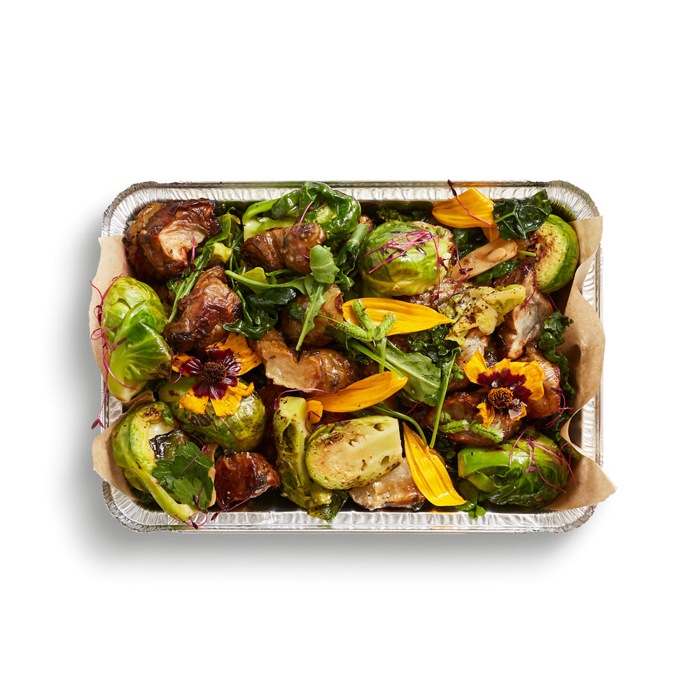 Whole Roasted Baby Brussels Sprouts (GF)