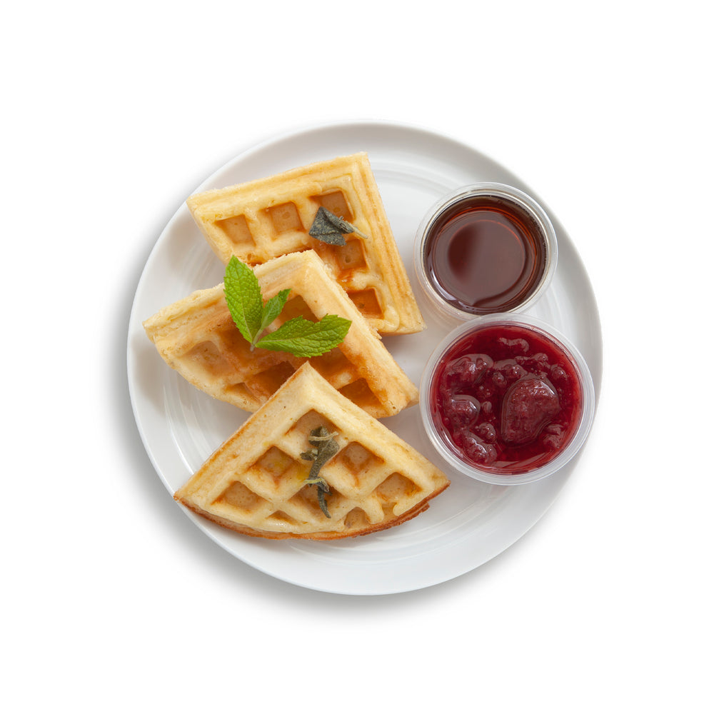 
                      
                        Load image into Gallery viewer, House-Made Belgian Waffles
                      
                    